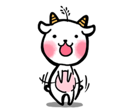 Hua rabbit & Mi sheep sticker #6068670