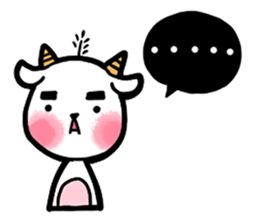 Hua rabbit & Mi sheep sticker #6068671