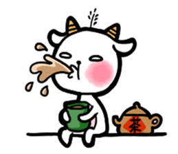 Hua rabbit & Mi sheep sticker #6068673