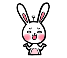 Hua rabbit & Mi sheep sticker #6068674