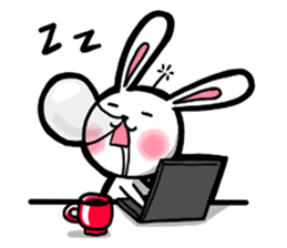 Hua rabbit & Mi sheep sticker #6068680