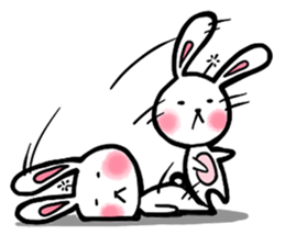 Hua rabbit & Mi sheep sticker #6068681