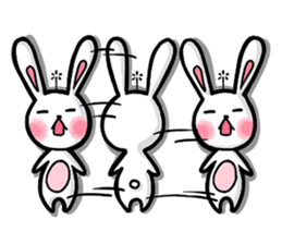 Hua rabbit & Mi sheep sticker #6068682