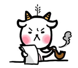 Hua rabbit & Mi sheep sticker #6068683