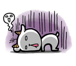 Hua rabbit & Mi sheep sticker #6068684
