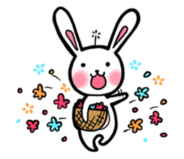 Hua rabbit & Mi sheep sticker #6068687