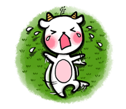 Hua rabbit & Mi sheep sticker #6068693