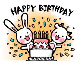 Hua rabbit & Mi sheep sticker #6068695