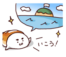 AZA-CORNET(seal x chcolate cornet) sticker #6069221