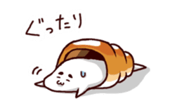 AZA-CORNET(seal x chcolate cornet) sticker #6069230