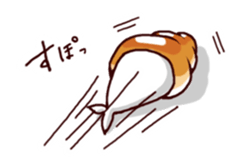 AZA-CORNET(seal x chcolate cornet) sticker #6069251