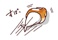 AZA-CORNET(seal x chcolate cornet) sticker #6069251