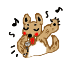 Ookyami's fun every day. sticker #6069370