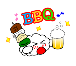 Japanese event sticker of the kumomo. sticker #6069798