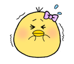 hiyokonopiyomaru sticker #6069994