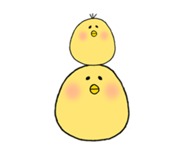 hiyokonopiyomaru sticker #6070015