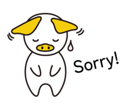 Oink Oink  (English) sticker #6070181