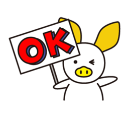 Oink Oink  (English) sticker #6070194