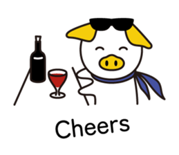 Oink Oink  (English) sticker #6070202