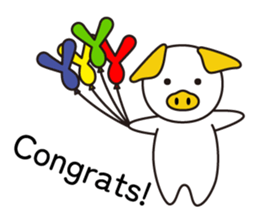 Oink Oink  (English) sticker #6070207