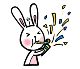 Hua rabbit & Mi sheep (part 2) sticker #6070353