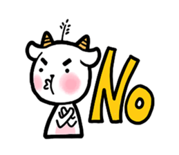 Hua rabbit & Mi sheep (part 2) sticker #6070363