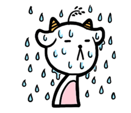 Hua rabbit & Mi sheep (part 2) sticker #6070368