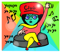 lovely heart hair Girl sticker #6070513