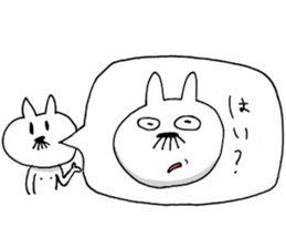 Beard rabbit dog no.1 sticker #6070587