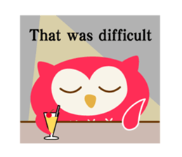 Owl Story 2 -English version- sticker #6070736
