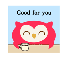 Owl Story 2 -English version- sticker #6070738