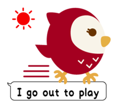 Owl Story 2 -English version- sticker #6070741