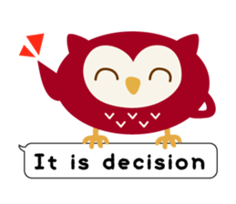 Owl Story 2 -English version- sticker #6070752