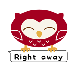 Owl Story 2 -English version- sticker #6070755