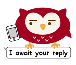 Owl Story 2 -English version- sticker #6070757