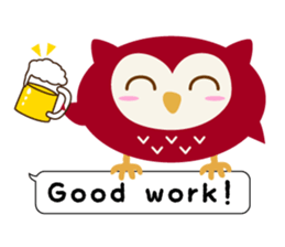 Owl Story 2 -English version- sticker #6070758