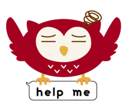 Owl Story 2 -English version- sticker #6070765