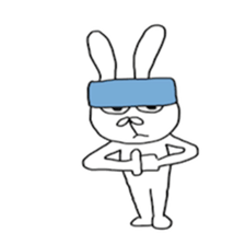 Funny Rabbits (Taiwan sticker #6070816