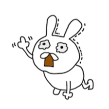 Funny Rabbits (Taiwan sticker #6070828