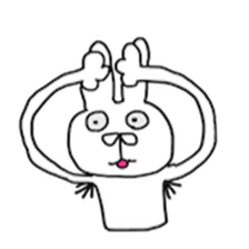 Funny Rabbits (Taiwan sticker #6070835