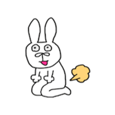 Funny Rabbits (Taiwan sticker #6070844