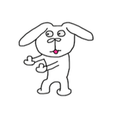 Funny Rabbits (Taiwan sticker #6070845