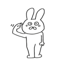 Funny Rabbits (Taiwan sticker #6070850