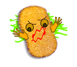 Japanese food tonkatu sticker #6070898