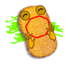 Japanese food tonkatu sticker #6070900