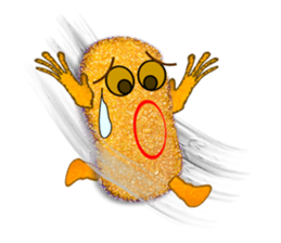 Japanese food tonkatu sticker #6070919