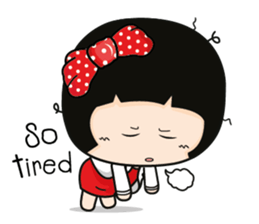 Aromi a cute office lady (Eng) sticker #6070978