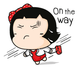 Aromi a cute office lady (Eng) sticker #6070979