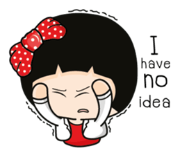 Aromi a cute office lady (Eng) sticker #6070982