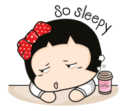 Aromi a cute office lady (Eng) sticker #6070984